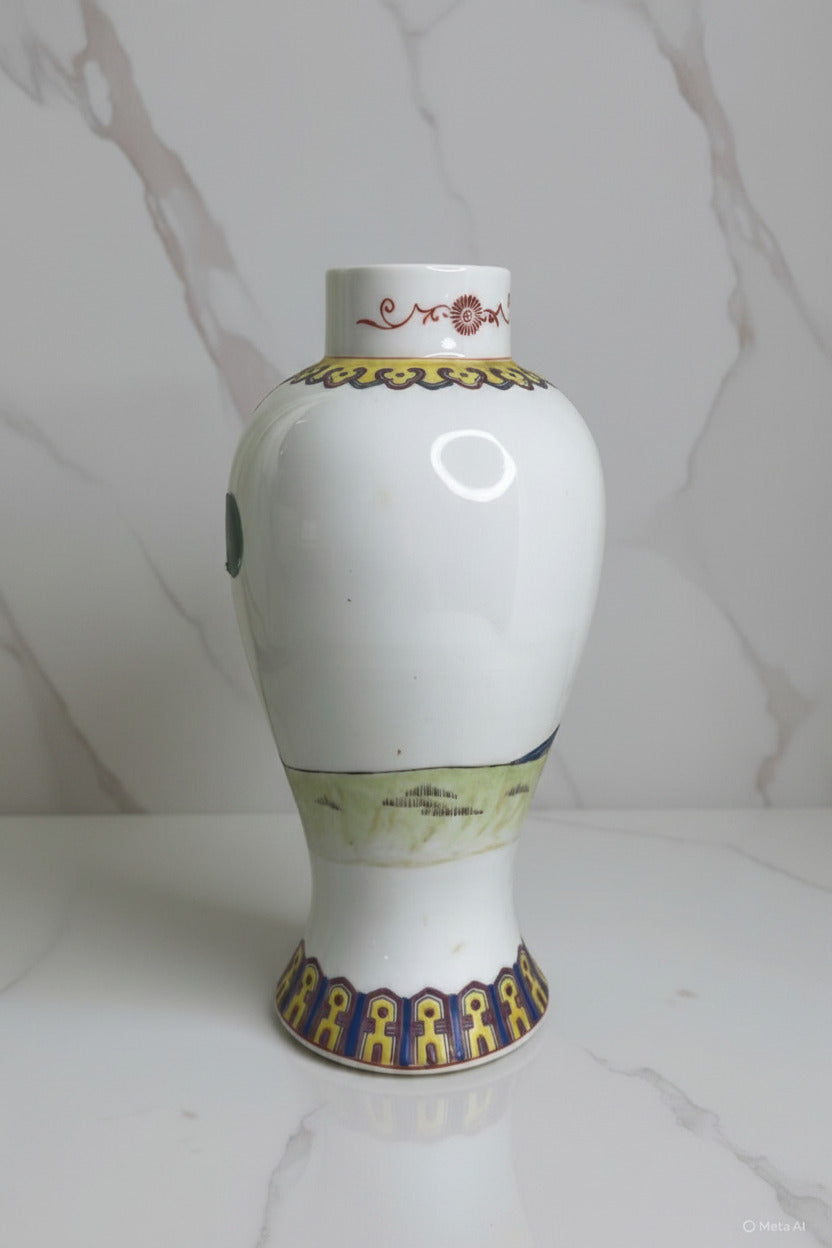 Chinese Republic Period Famille Rose Porcelain Vase