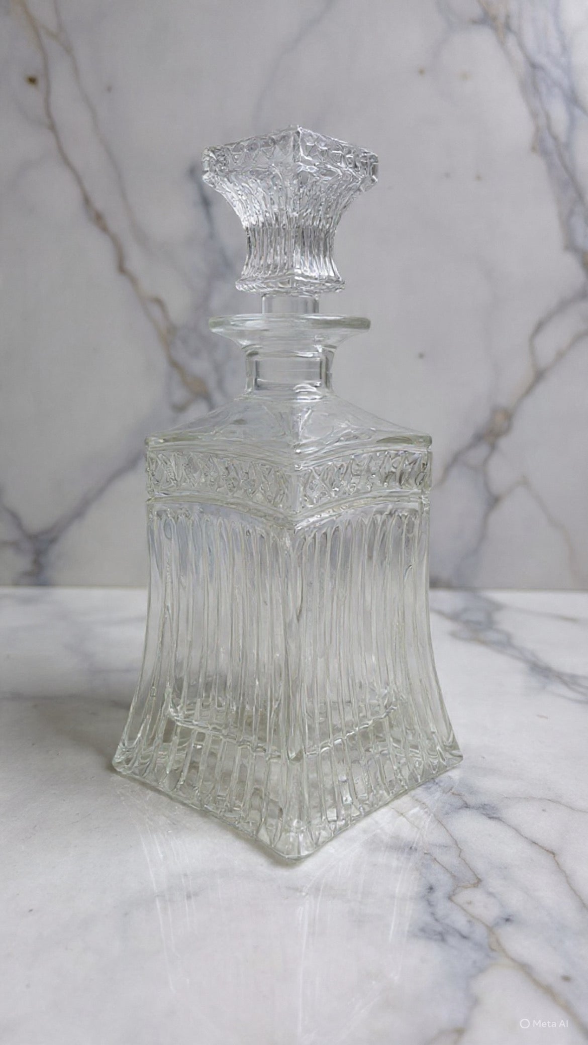 Vintage Crystal Decanter