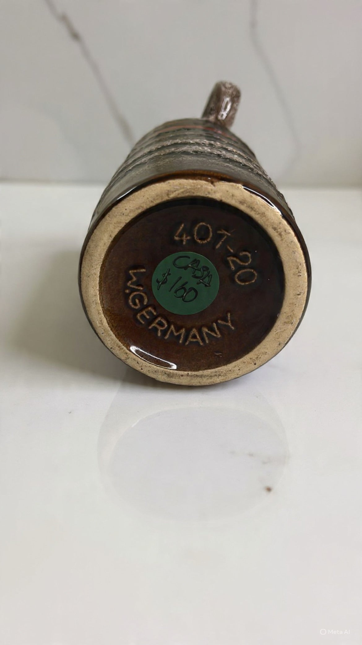 Collectible Scheurich West German Fat Lava Vase