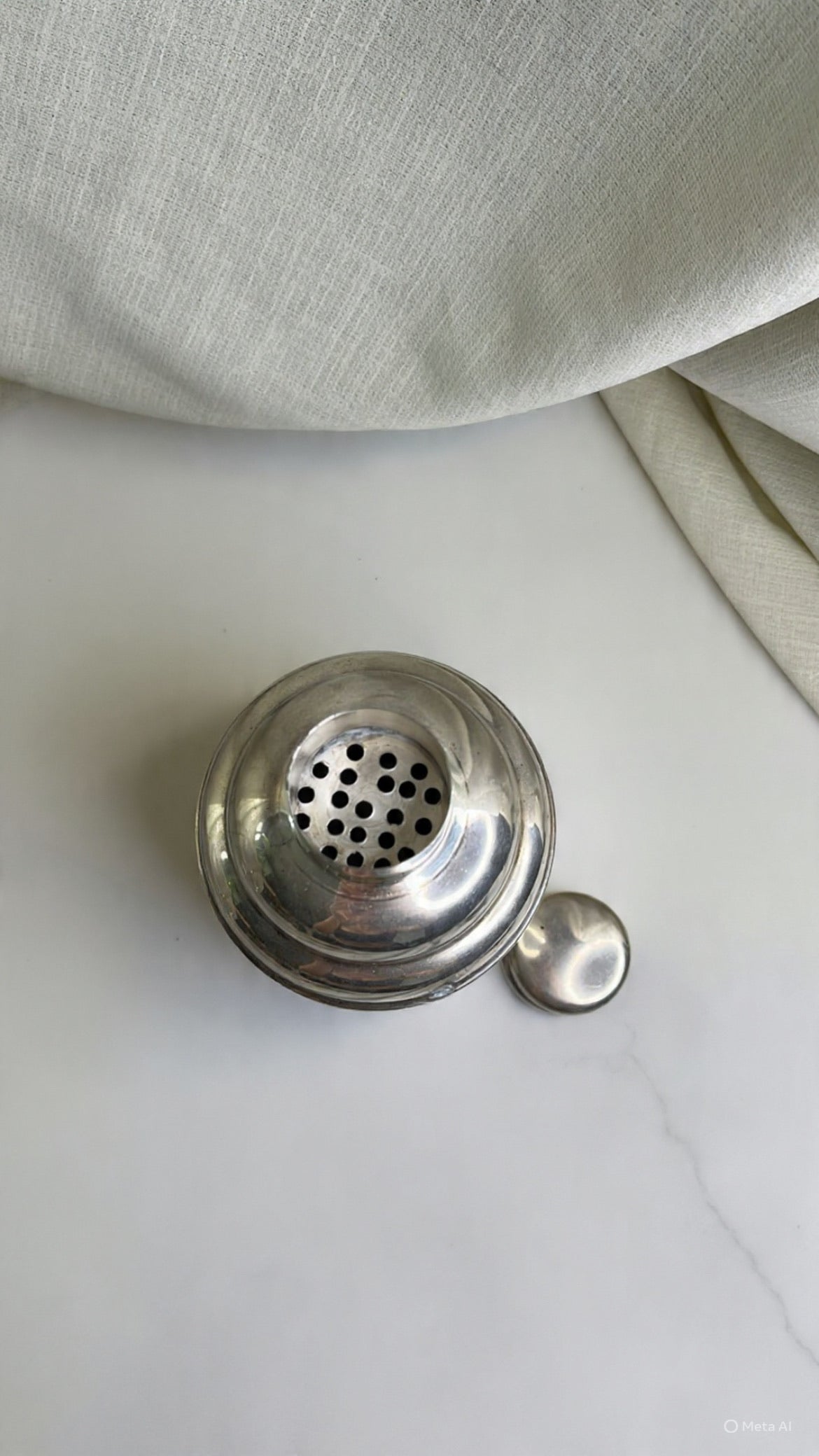 Vintage Silver Cocktail Shaker