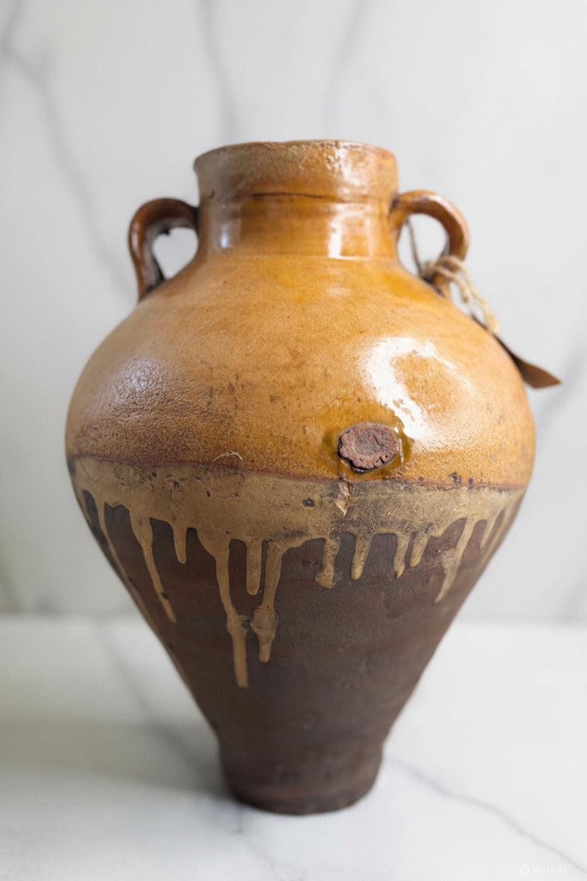 Large Terracotta Storage Urn