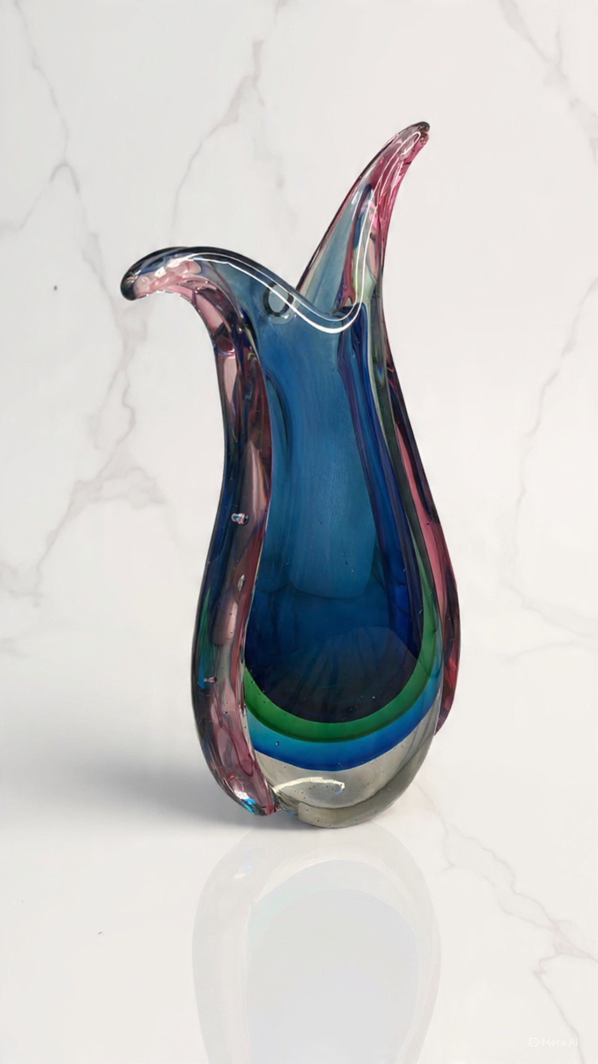 Italian Glass Vase
