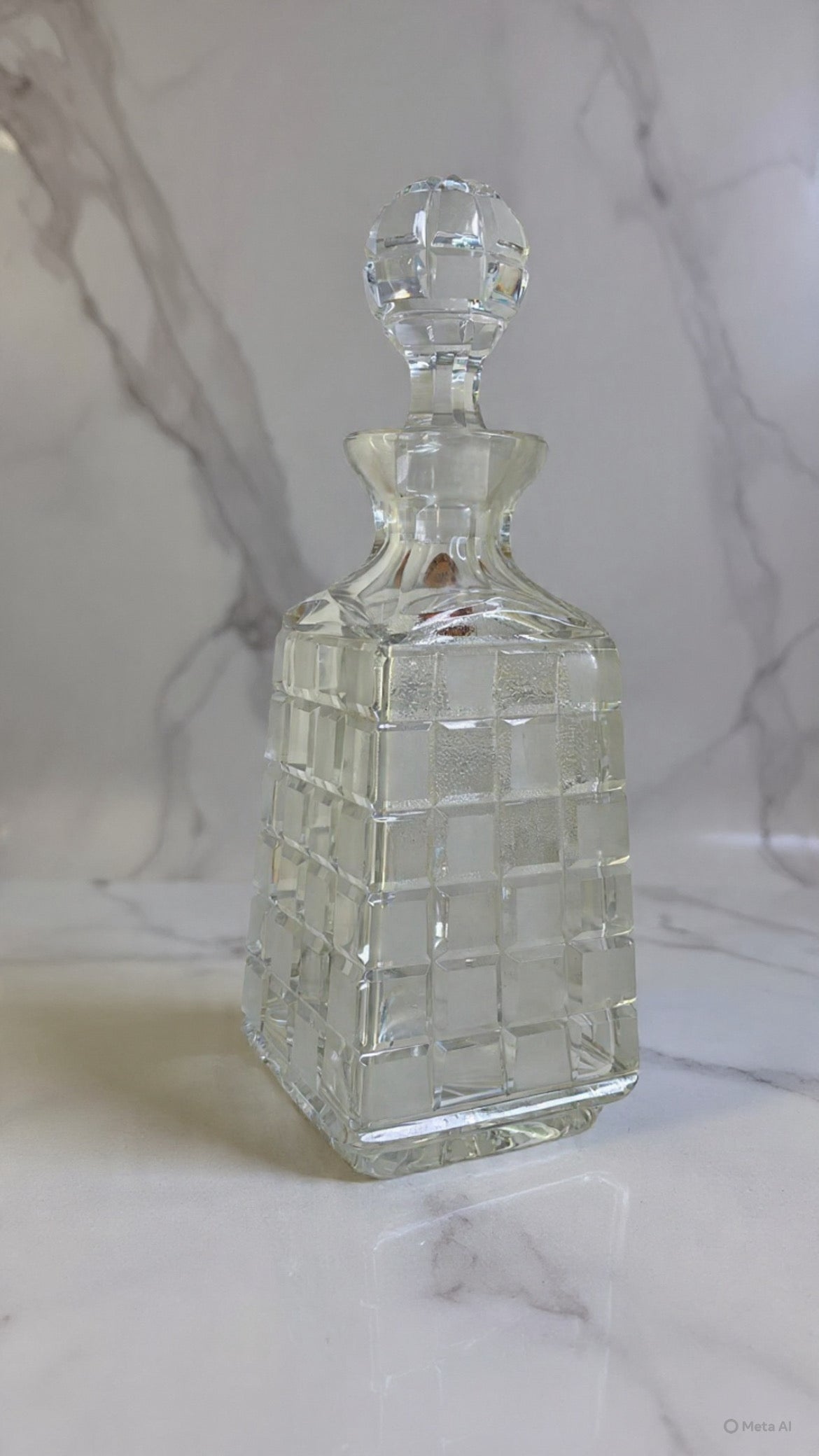 Vintage Crystal Decanter