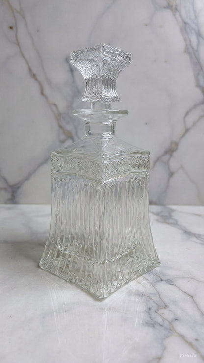 Vintage Crystal Decanter