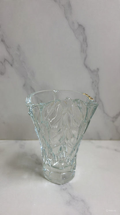 Crystal Swan Vase