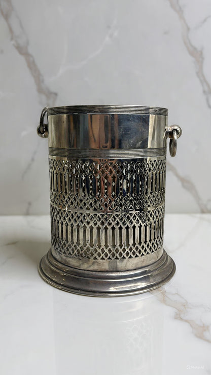 1920s Silver-Plated Wine or Champagne Bucket