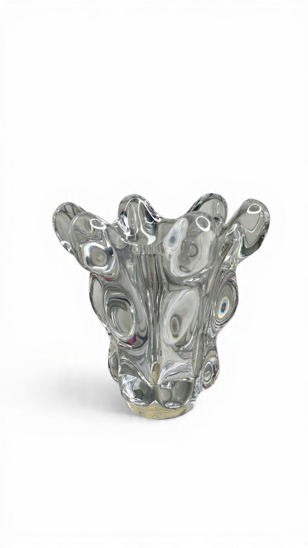 Vintage French Crystal Vase