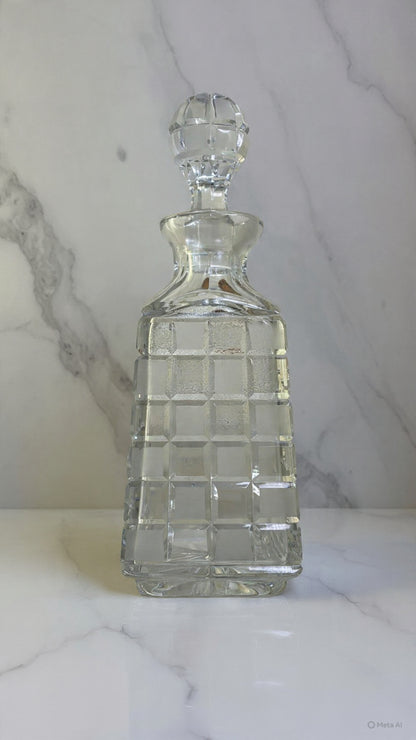 Vintage Crystal Decanter