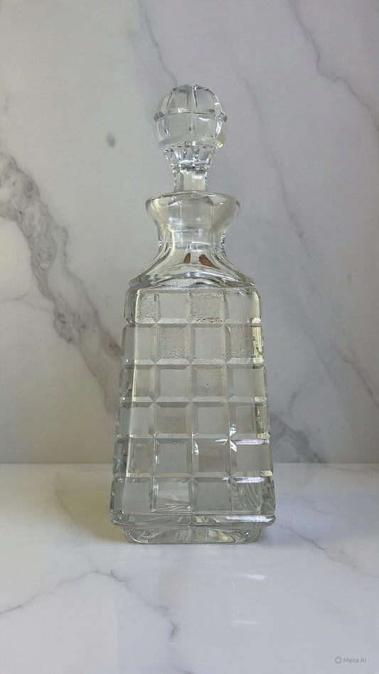 Vintage Crystal Decanter