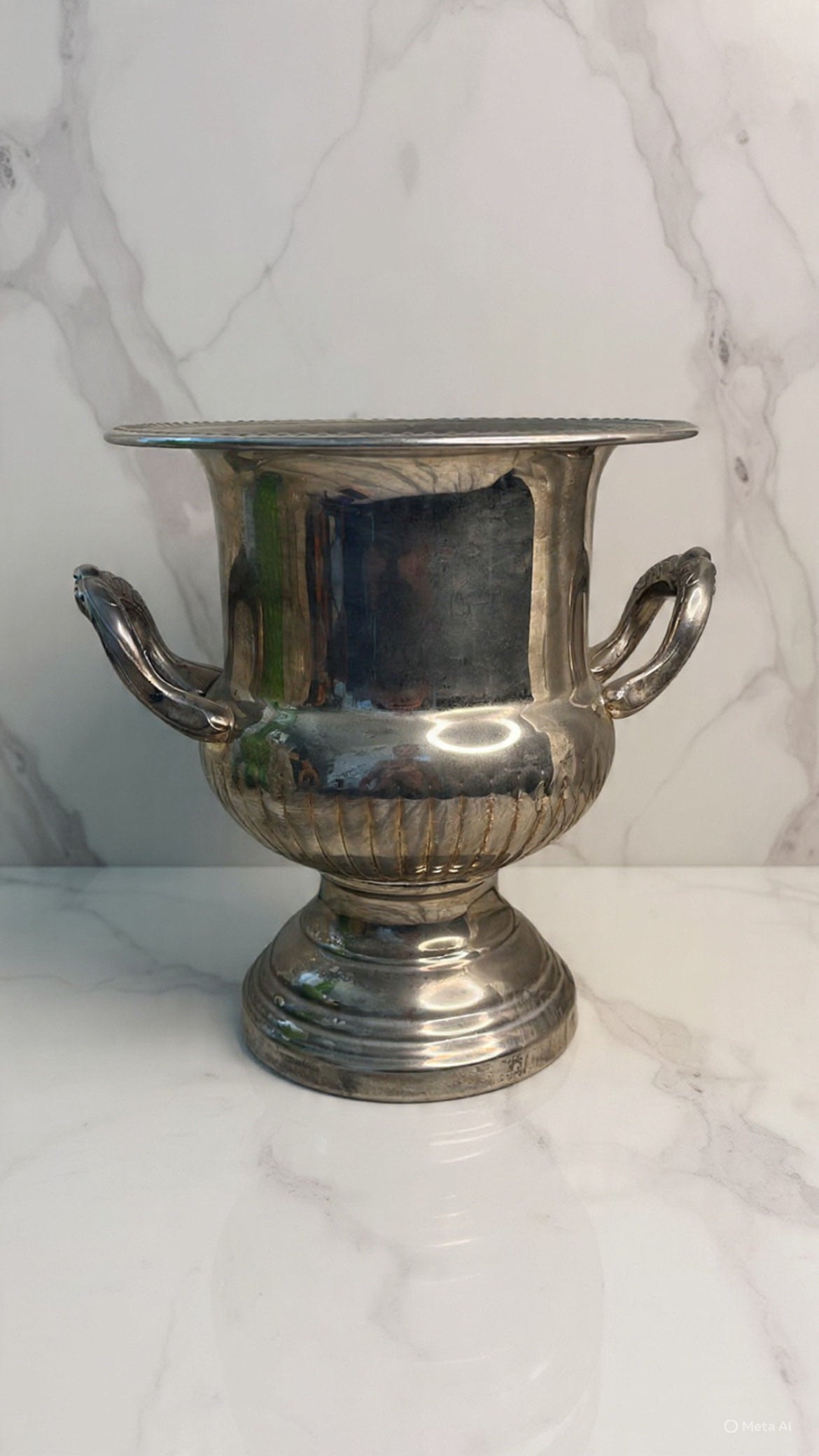 Vintage silver Plated Chamoagne Cooler