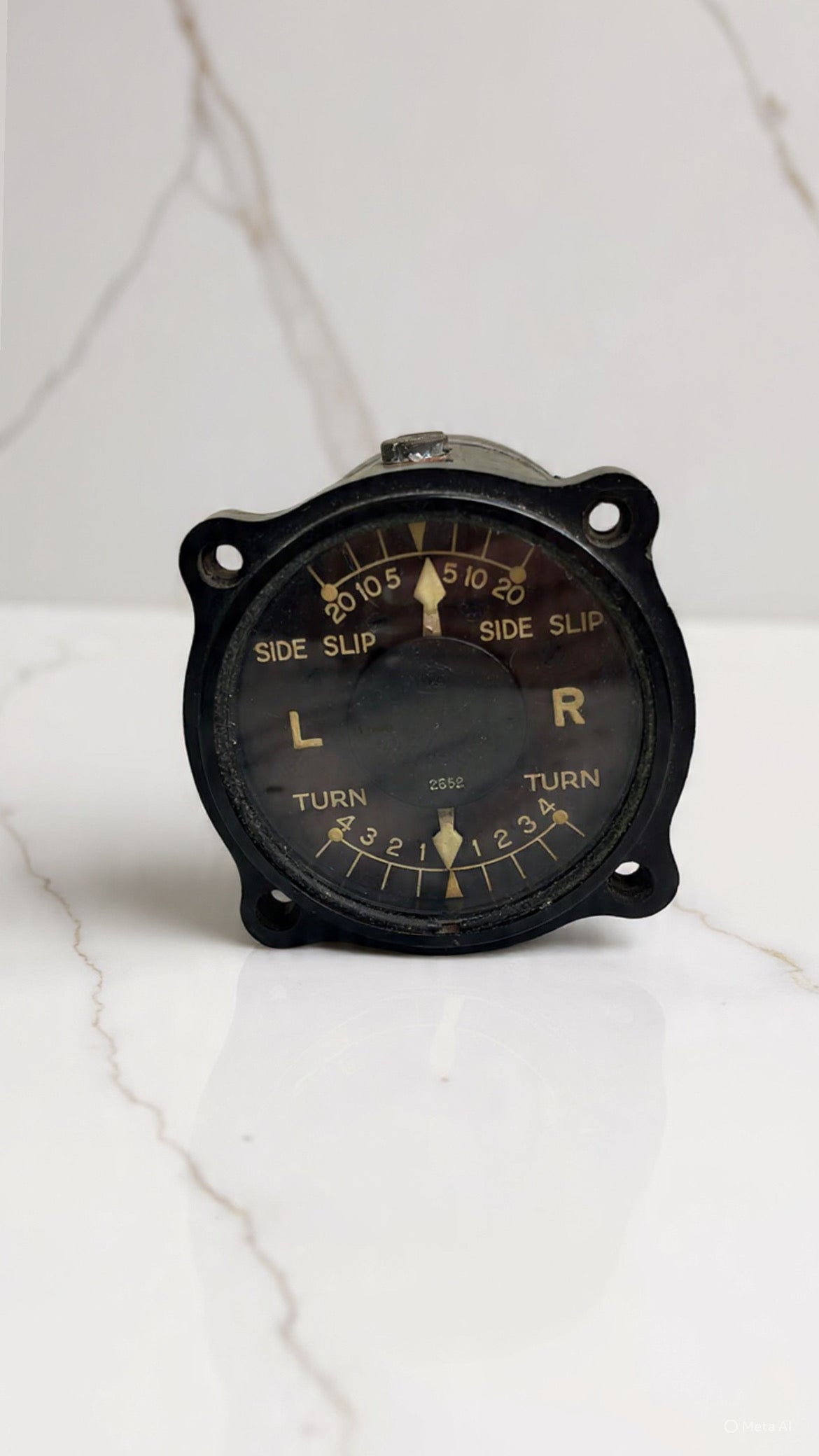 Vintage Turn and Slip Indicator