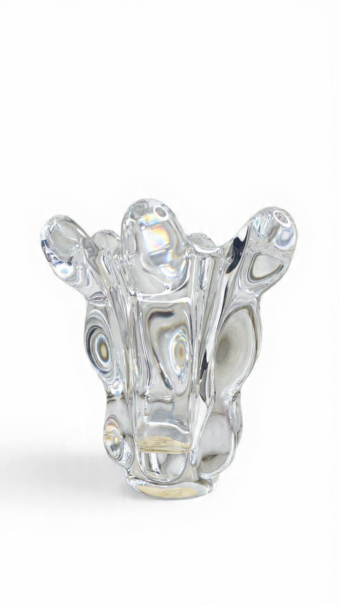 Vintage French Crystal Vase