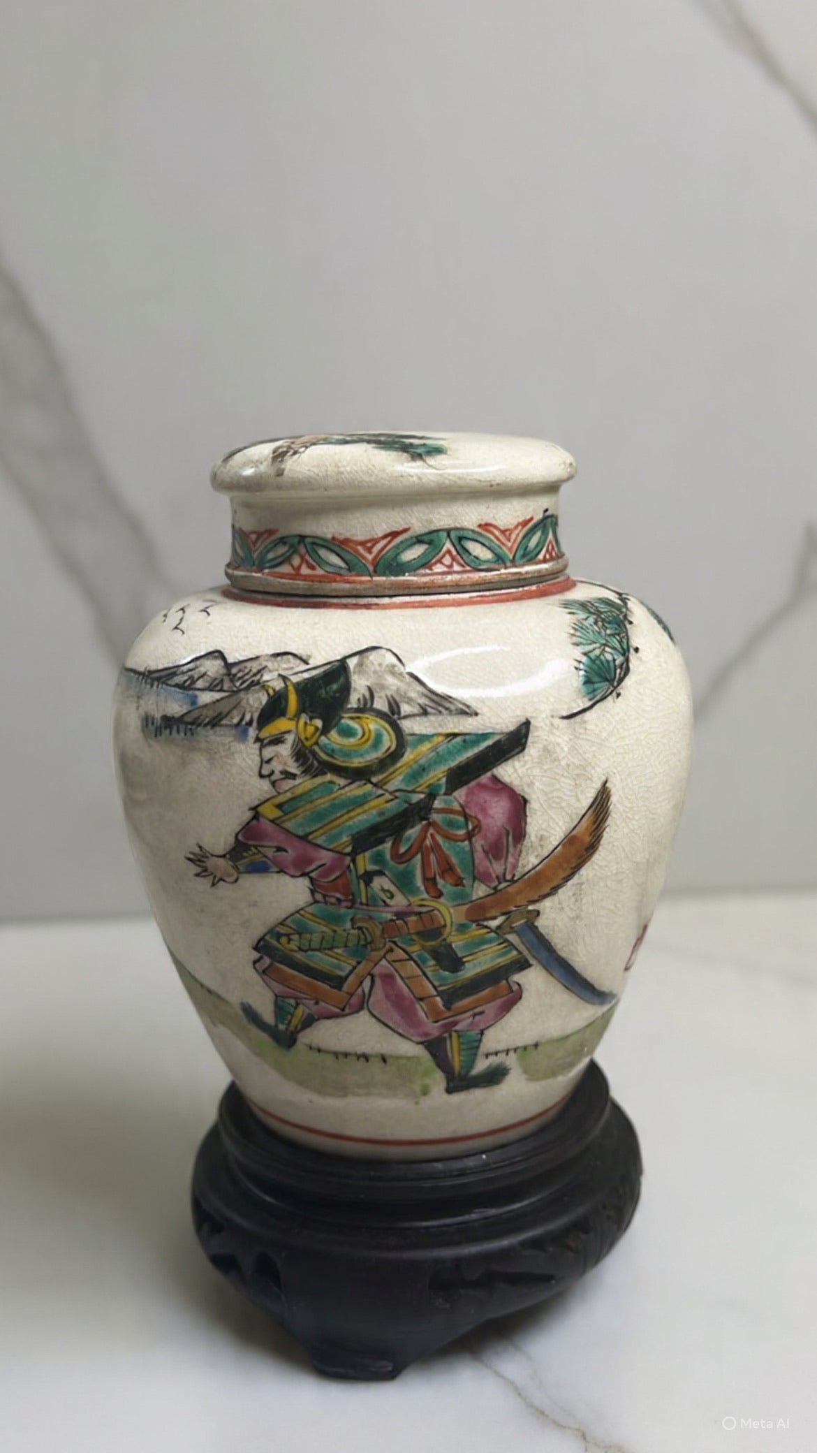 Japanese Satsuma Covered Base