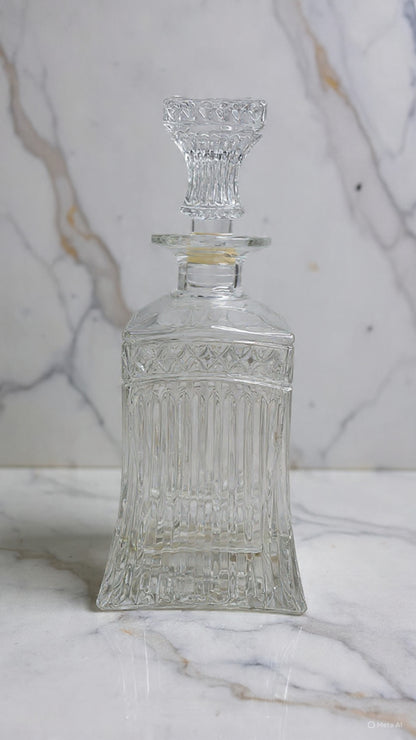 Vintage Crystal Decanter