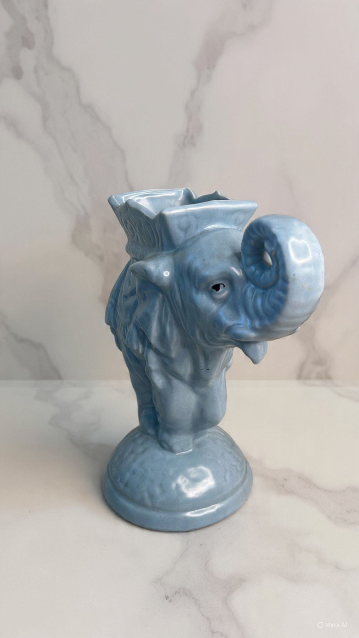 Beautiful Vintage Elephant Vase