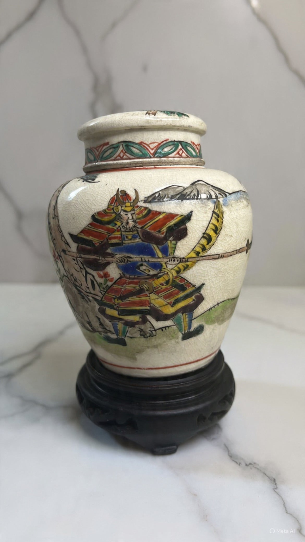 Japanese Satsuma Covered Base