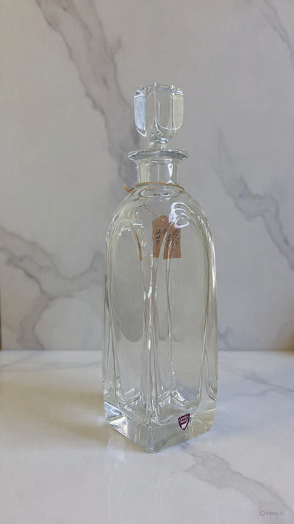 Orrefors Sweden Glass Decanter