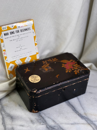 A charming vintage Mahjong set